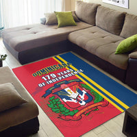 Dominican Republic Area Rug Happy 179 Years Of Independence - Wonder Print Shop