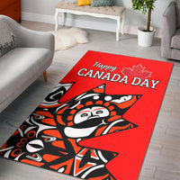 Canada Haida Area Rug Maple Leaf Canadian LT13 - Wonder Print Shop