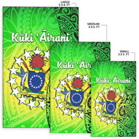 Cook Islands Area Rug Cook Islands Coat Of Arms Turtle Polynesian - Wonder Print Shop