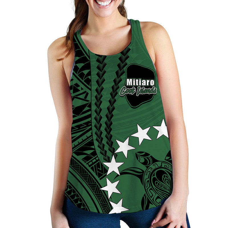 Cook Islands Mitiaro Polynesian Women Tank Top LT6 - Wonder Print Shop
