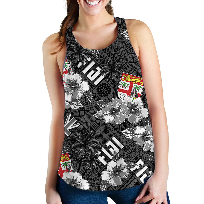 Fiji Hibiscus Women Tank Top Hawaii Style No.3 LT6 - Wonder Print Shop