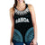 Samoa Ula Nifo Tribal Women Tank Top Blue Style LT6 - Wonder Print Shop