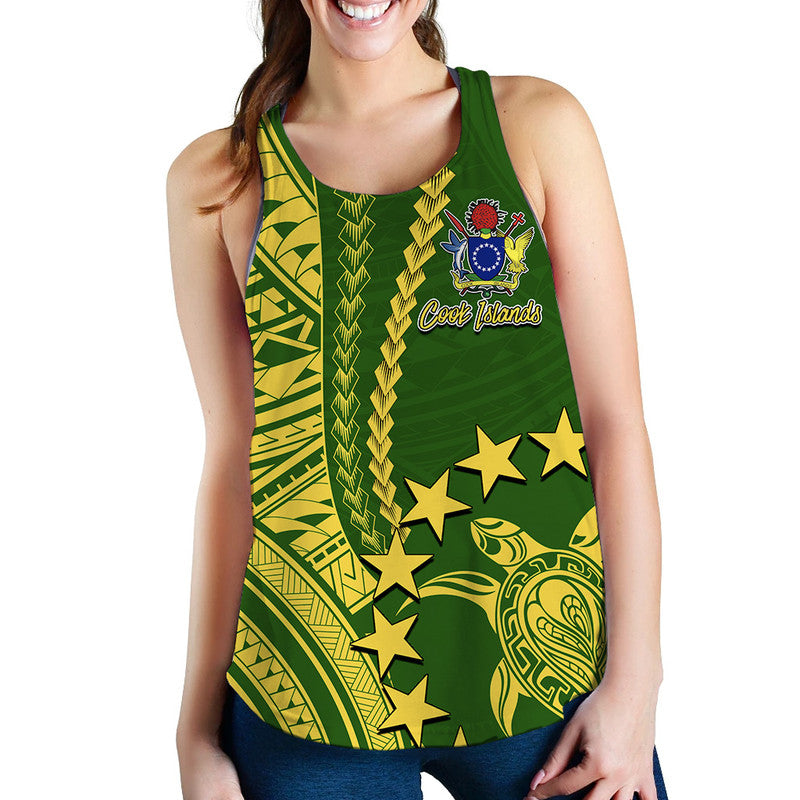 Cook Islands Polynesian Women Tank Top LT6 - Wonder Print Shop