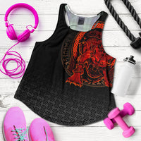 Viking Clothing Viking Fenrir Norse 3D Women's Racerback Tank RLT12 - Wonder Print Shop