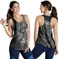 Viking Clothing Thor and Jormungand Women's Racerback Tank RLT12 - Wonder Print Shop