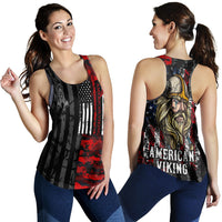 Viking Clothing American Viking Women's Racerback Tank RLT12 - Wonder Print Shop
