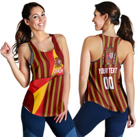 (Custom Personalised) Spain Football 2021 Women Tank Top Special Style LT16 - Wonder Print Shop