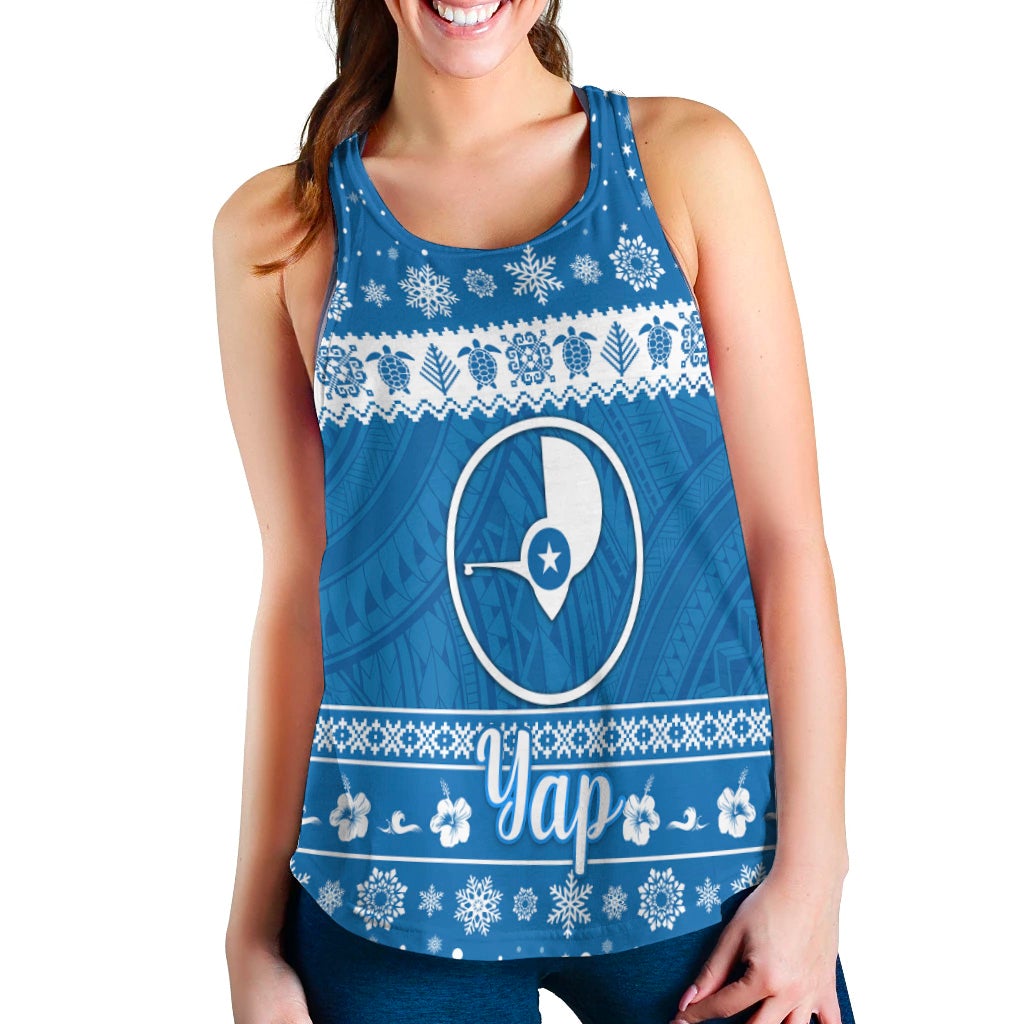 FSM Yap Christmas Women Racerback Tank Simple Style LT8 - Wonder Print Shop