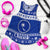 (Custom Personalised) FSM Chuuk Christmas Women Racerback Tank Simple Style LT8 - Wonder Print Shop