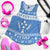 (Custom Personalised) FSM Kosrae Christmas Women Racerback Tank Simple Style LT8 - Wonder Print Shop