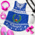 (Custom Personalised) FSM Pohnpei Christmas Women Racerback Tank Simple Style LT8 - Wonder Print Shop