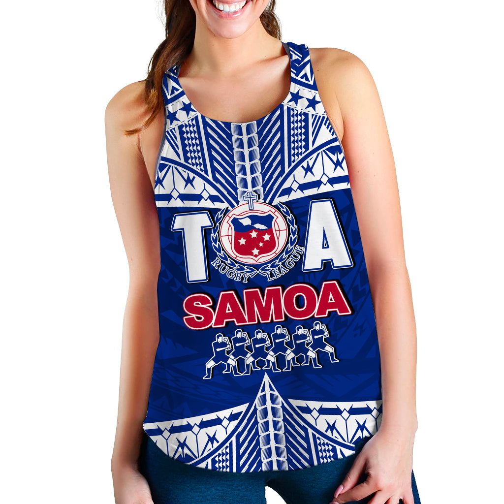 Toa Samoa Rugby Women Tank Top Siva Tau LT6 - Wonder Print Shop