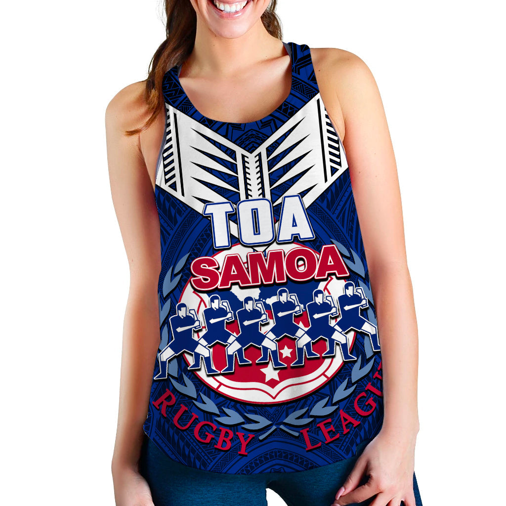 Toa Samoa Rugby Women Tank Top Siva Tau Jersey LT6 - Wonder Print Shop