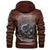 Viking Ragnarok Battle Of The God Odin With The Wolf Fenrir Leather Jacket RLT12 - Wonder Print Shop