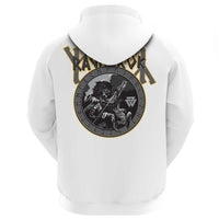 Viking Clothing Viking Ragnarok Battle Of The God Odin With The Wolf Fenrir Hoodie RLT12 - Wonder Print Shop