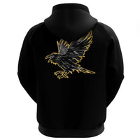 Viking Clothing Viking Raven 2 Hoodie RLT12 - Wonder Print Shop