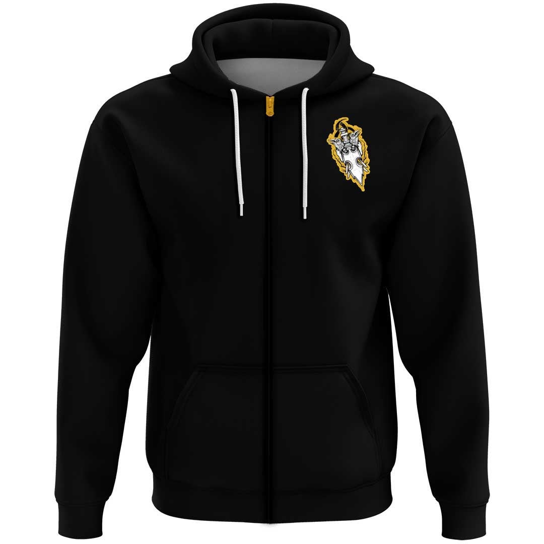 Viking Clothing Viking Raven Art Inspired Moves Drawn As A Hoodie RLT12 - Wonder Print Shop