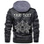 (Custom) Wonder Print Shop - Raven With Horns And Soaring Crown Leather Jacket RLT12 - Wonder Print Shop