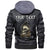 (Custom) Wonder Print Shop - Raven and Skull Leather Jacket RLT12 - Wonder Print Shop