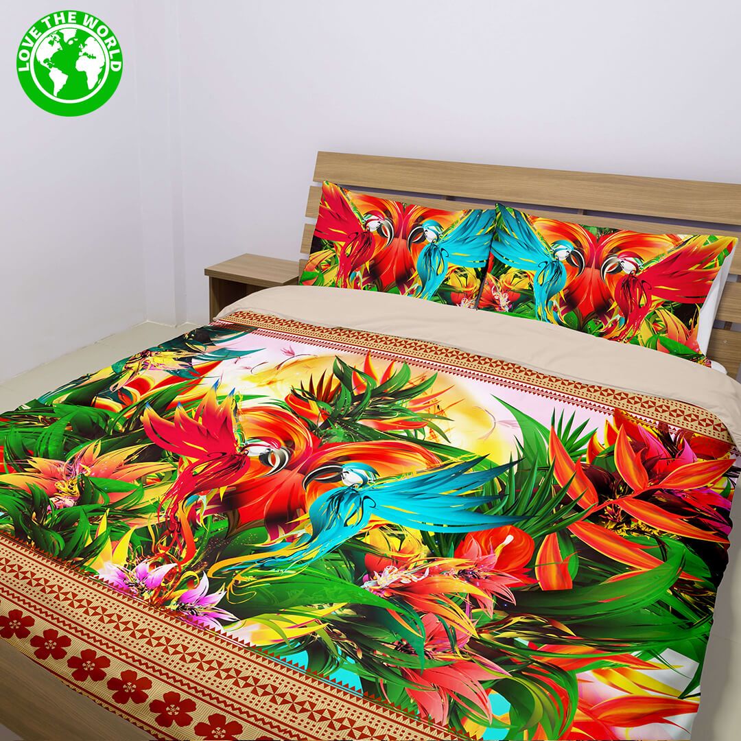 hawaiian-bedding-set-birds-tropical-duvet-cover-and-pillow-cover