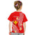 Custom Hawaii T Shirt Red Polynesian Line Style - Wonder Print Shop