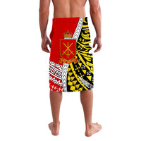 Tonga Terra Marique Lavalava Red Polynesian Minimalist Style - Wonder Print Shop