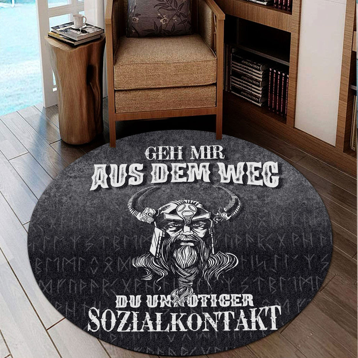 viking-round-carpet-geh-mir-aus-dem-weg-du-unnotiger-sozialkontakt-round-carpet