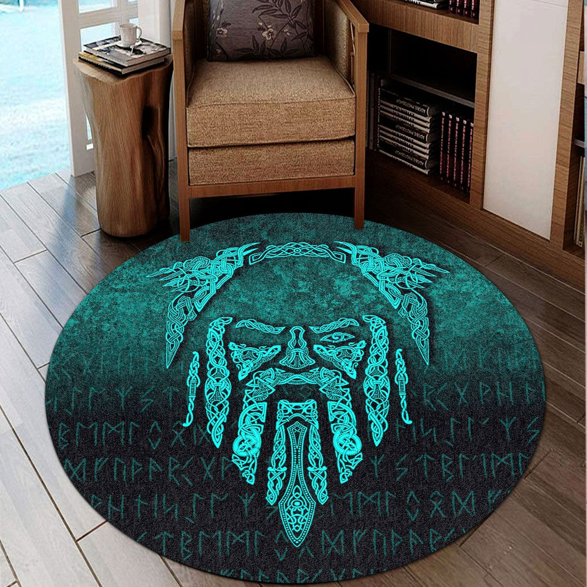 viking-round-carpet-eye-of-odin-cyan-version-round-carpet