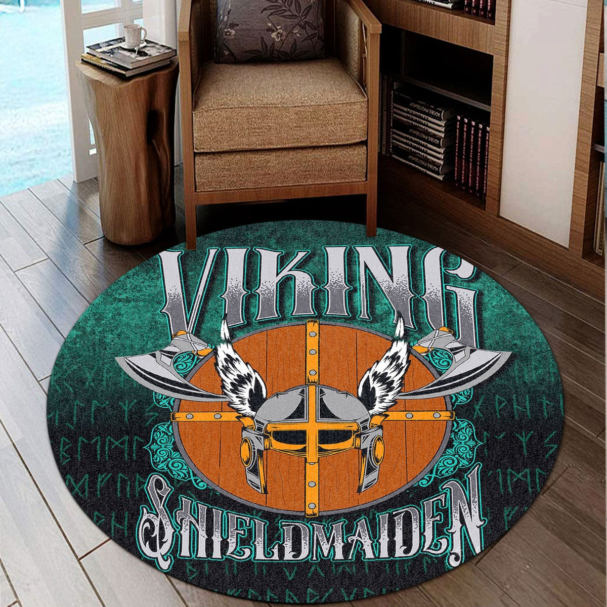 viking-round-carpet-viking-shieldmaiden-round-carpet
