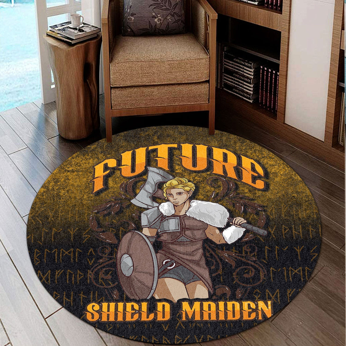 viking-round-carpet-viking-future-shield-maiden-round-carpet