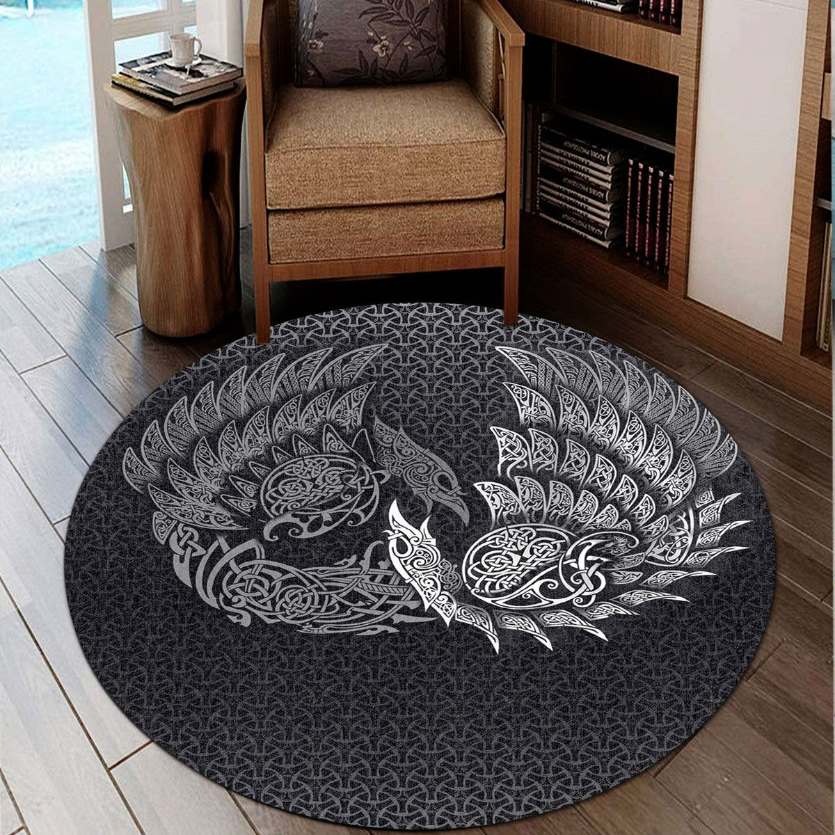 viking-round-carpet-ragnarok-huginn-muninn-special-version-round-carpet