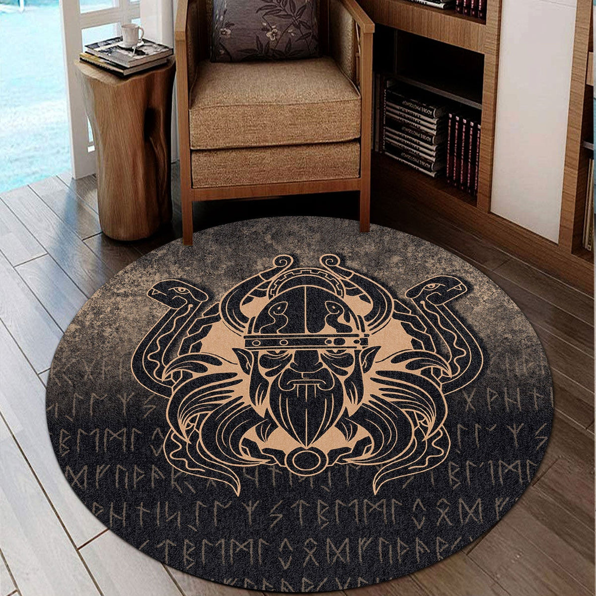 viking-round-carpet-nordic-warrior-valhalla-norse-gold-version-round-carpet