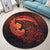 viking-round-carpet-fenrir-viking-3d-tattoo-orange-version-round-carpet