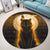 viking-round-carpet-fenrir-viking-wolf-gold-version-round-carpet