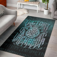 Wonder Print Shop Area Rug - Victory or Valhalla Area Rug RLT12 - Wonder Print Shop
