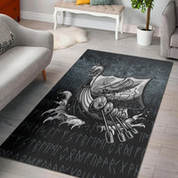 Wonder Print Shop Area Rug - Victory or Valhalla Drakkar Area Rug RLT12 - Wonder Print Shop