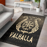 Wonder Print Shop Area Rug - Victory or Valhalla - Gold Version Area Rug RLT12 - Wonder Print Shop