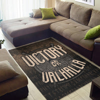 Wonder Print Shop Area Rug - Victory or Valhalla Area Rug RLT12 - Wonder Print Shop