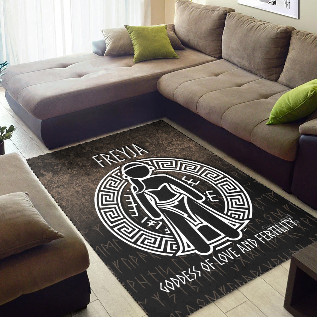Wonder Print Shop Area Rug - Freyja the Goddess of Love and Fertility Area Rug RLT12 - Wonder Print Shop