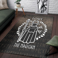 Wonder Print Shop Area Rug - Loki The Magician Area Rug RLT12 - Wonder Print Shop
