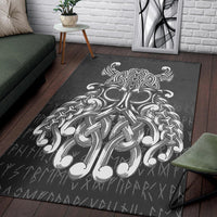 Viking Area Rug Vikings Odin Valhalla Area Rug RLT12 - Wonder Print Shop
