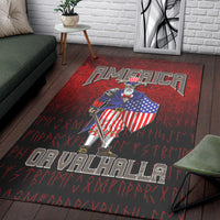 Viking Area Rug America Or Valhalla Area Rug RLT12 - Wonder Print Shop