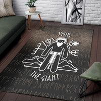 Wonder Print Shop Area Rug - Ymir The Giant Area Rug RLT12 - Wonder Print Shop