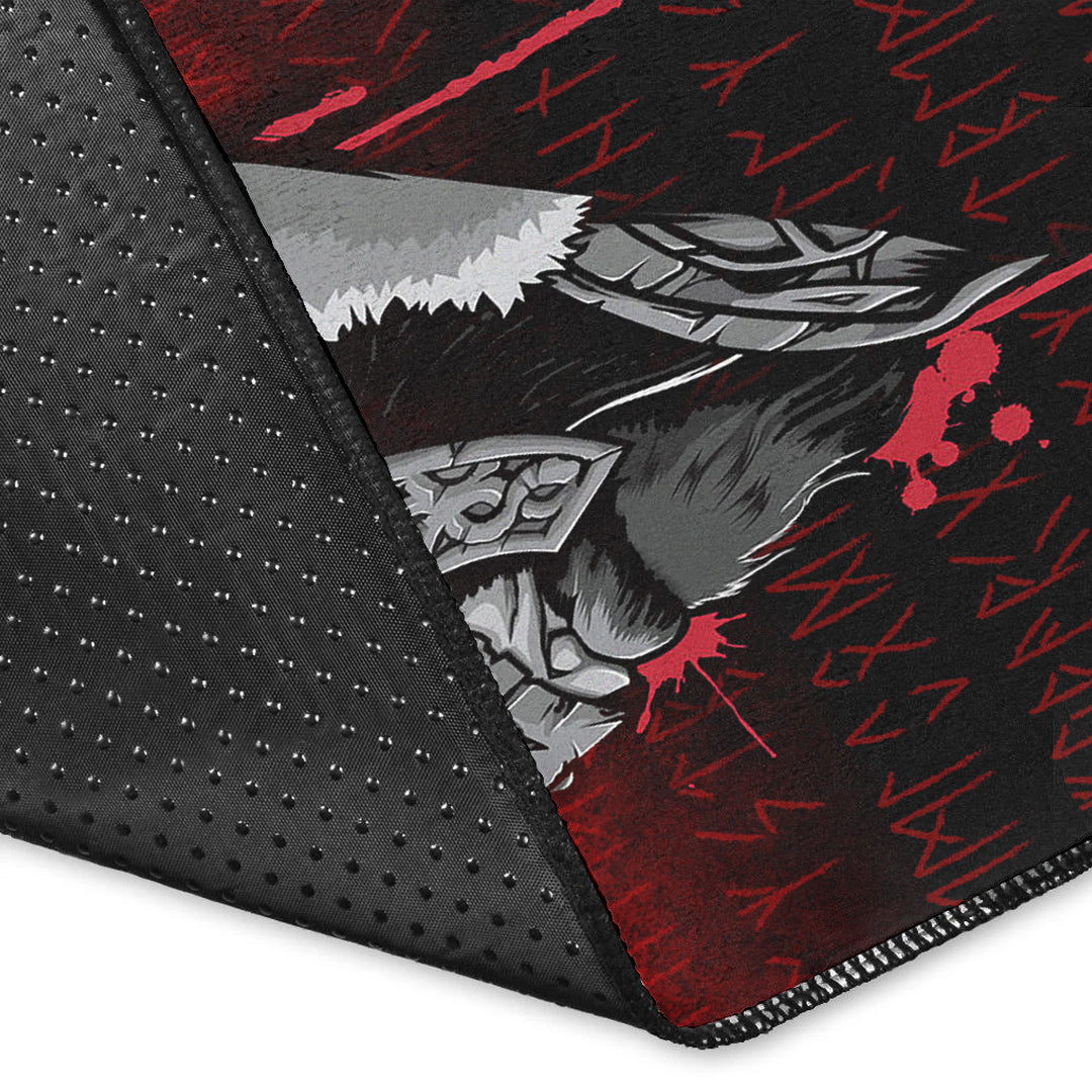 Viking Area Rug Viking Nordic Odin Area Rug RLT12 - Wonder Print Shop