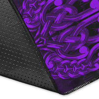 Viking Area Rug Vikings Odin Valhalla Purple Version Area Rug RLT12 - Wonder Print Shop