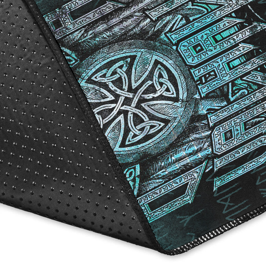 Wonder Print Shop Area Rug - Victory or Valhalla Area Rug RLT12 - Wonder Print Shop