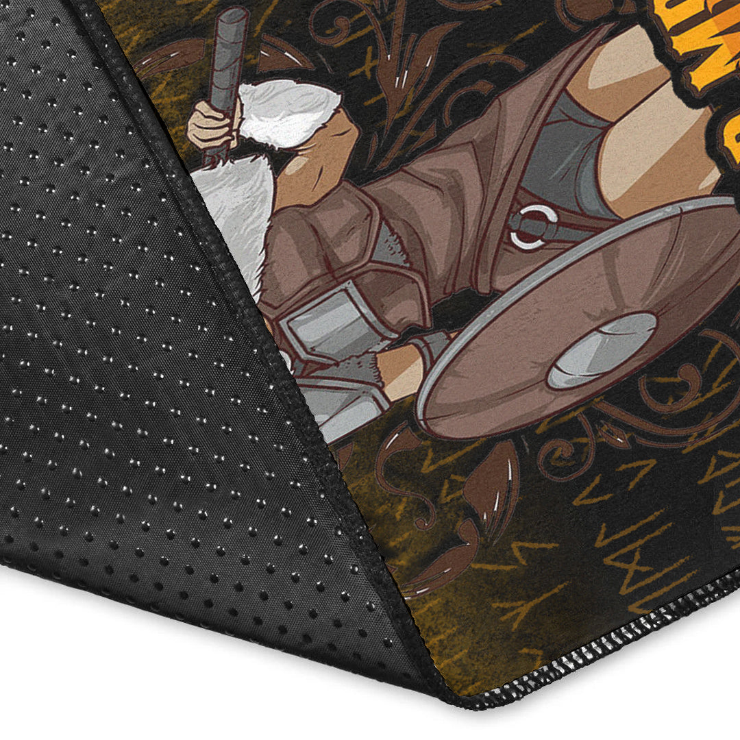 Viking Area Rug Im Viking Future Shield Maiden Area Rug RLT12 - Wonder Print Shop