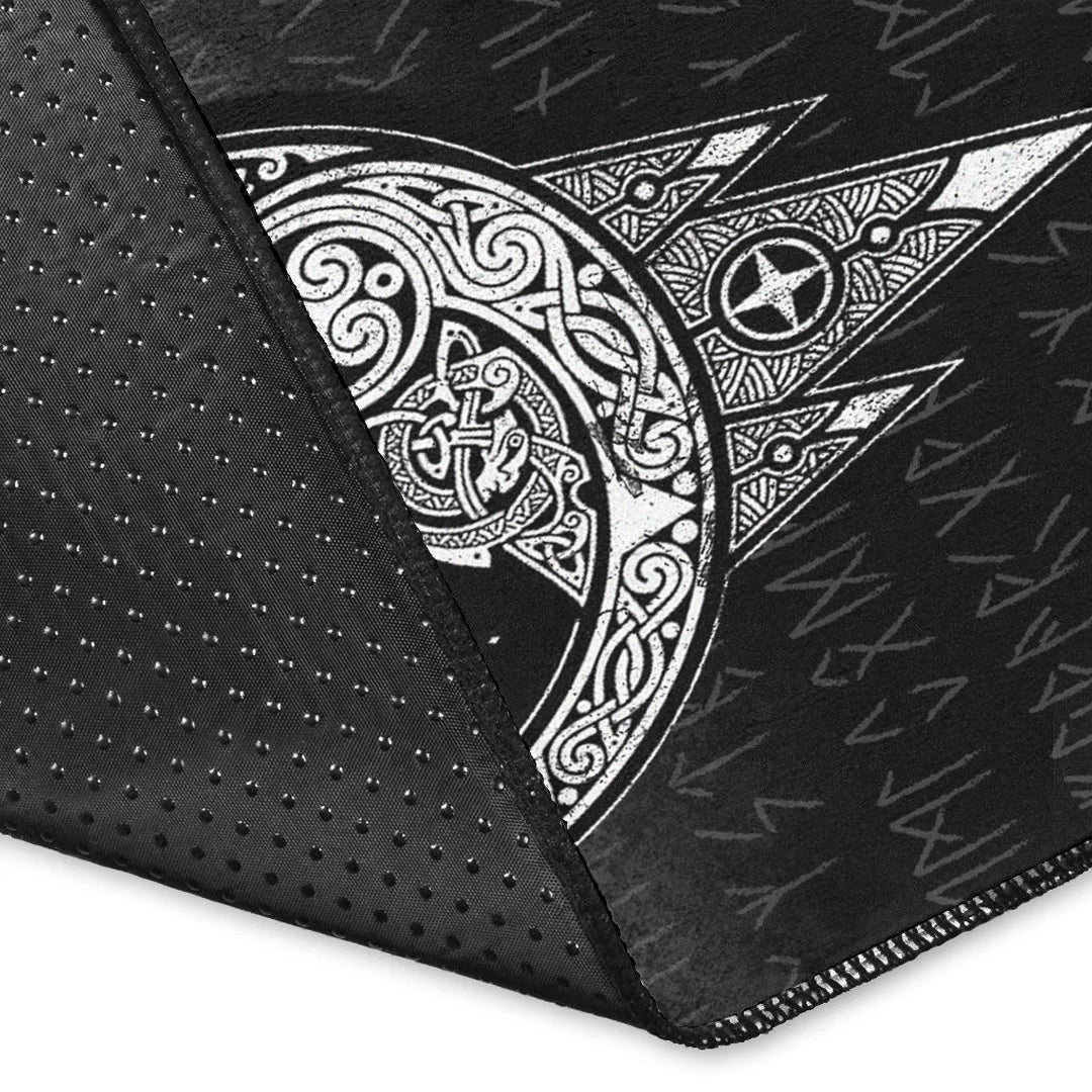 Viking Area Rug Viking Norse Wolf Area Rug RLT12 - Wonder Print Shop