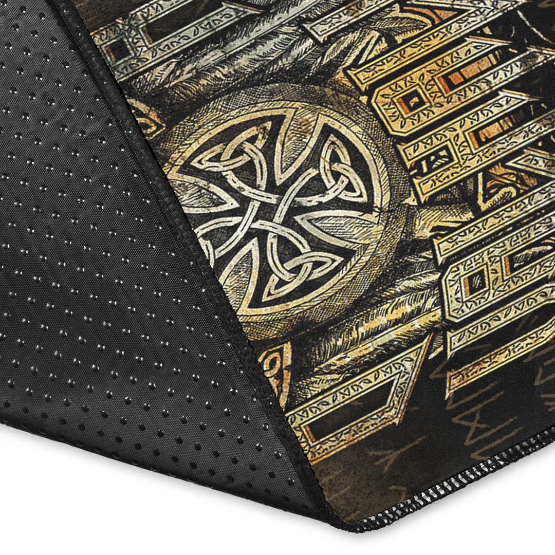 Wonder Print Shop Area Rug - Victory or Valhalla Area Rug RLT12 - Wonder Print Shop