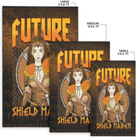 Viking Area Rug Future Shield Maiden Area Rug RLT12 - Wonder Print Shop